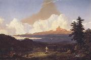 Frederic Edwin Church To the Memory of Cole oil painting artist